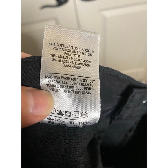 Hudson Barbara super skinny black distressed jeans - Picture 5 of 9